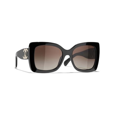 CHANEL Sunglasses: Square Sunglasses, acetate 9165B — 